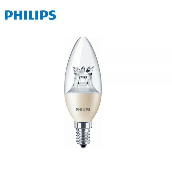 PHILIPS MASTER Plastic LEDcandles & lusters MAS LEDcandle DT 6-40W E14 B38 CL AP 929001140408