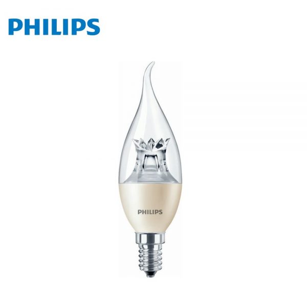 PHILIPS MASTER Plastic LEDcandles & lusters MASTER LEDcandle DT 4-25W E14 BA38 CL 929001139902