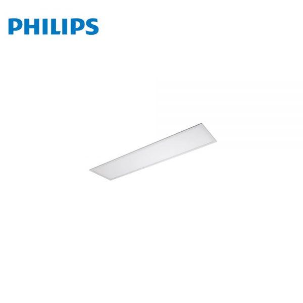 Slim PHILIPS RC096V panel light, energy-efficient, bright, sleek design.