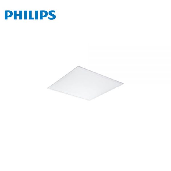 Slim PHILIPS RC096V panel light, energy-efficient, bright, sleek design.