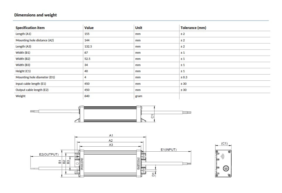 Durable outdoor LED drivers ensure stable and energy-efficient lighting solutions.